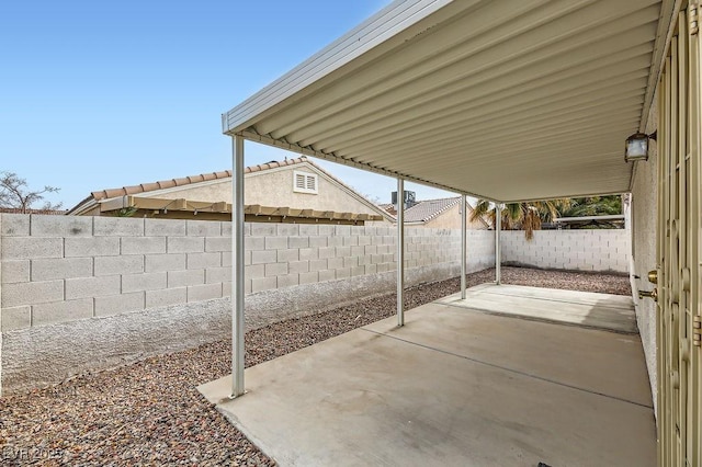 view of patio / terrace