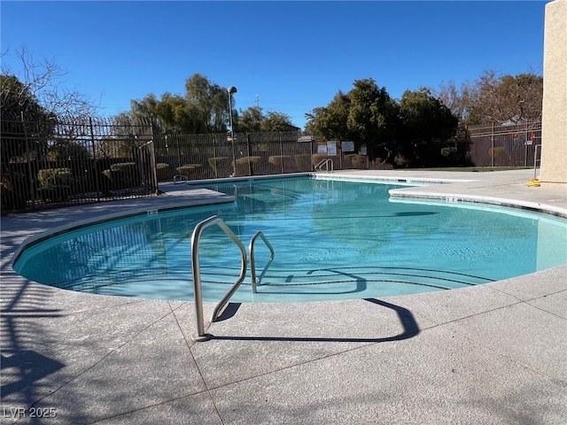 view of pool