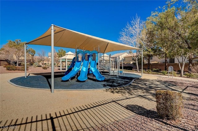 view of communal playground