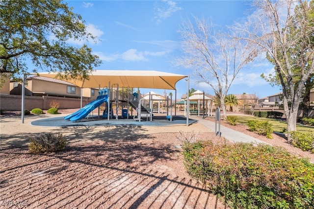 view of community playground