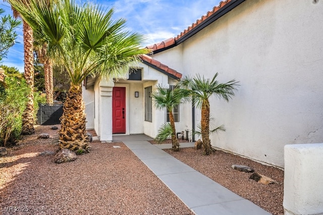 view of entrance to property