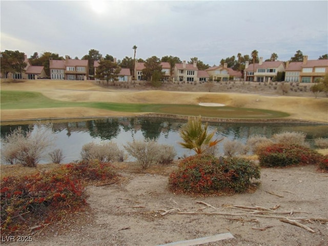 view of water feature