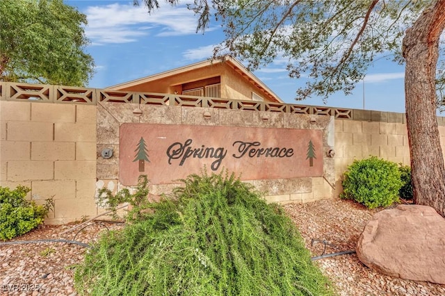 3891 Terrazzo Ave, Las Vegas, NV 89115 - view of community / neighborhood sign