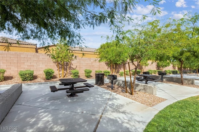 view of patio