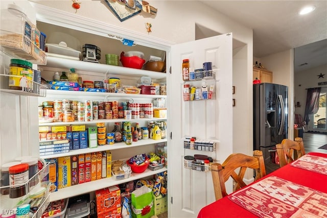 view of pantry