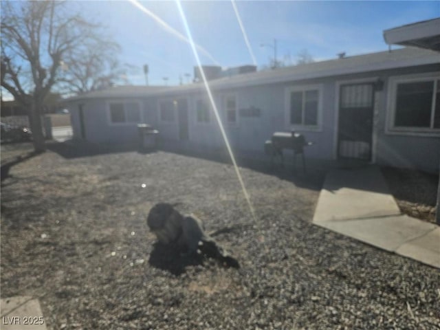 view of rear view of property