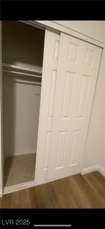 view of closet