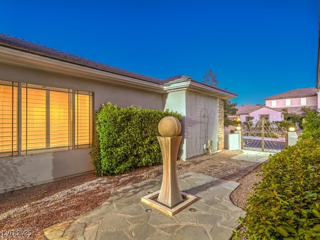 3 Pine Hollow Dr, Henderson, NV 89052 - view of patio / terrace with a gate