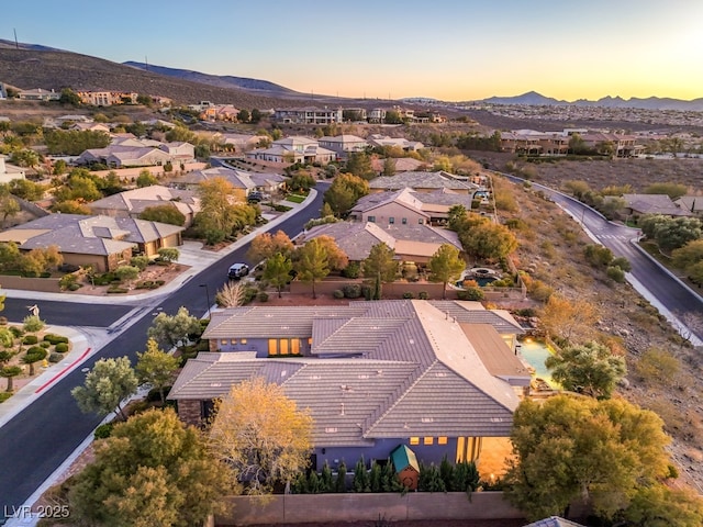3 Pine Hollow Dr, Henderson, NV 89052 - aerial perspective of suburban area featuring a mountain backdrop