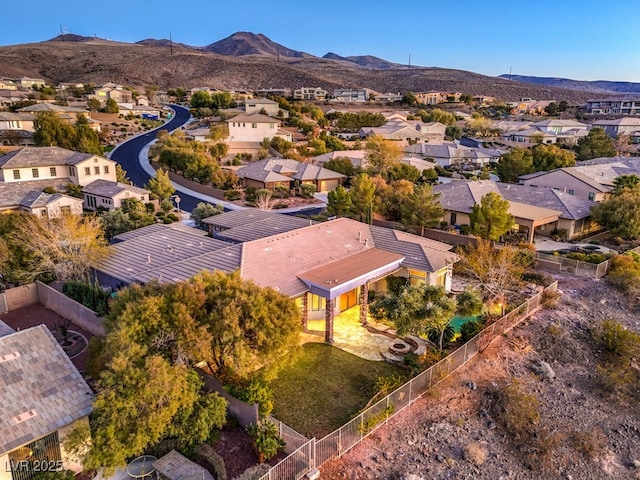 3 Pine Hollow Dr, Henderson, NV 89052 - aerial view of residential area with mountains