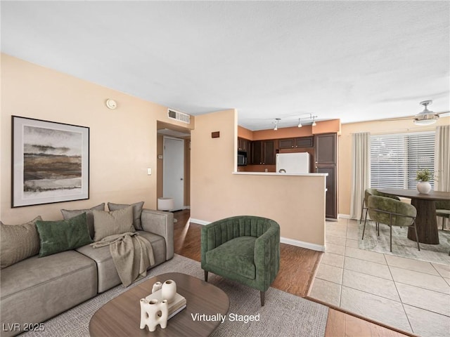 3038 Casey Dr Unit 204, Las Vegas, NV 89120 - living room with light wood-type flooring and baseboards