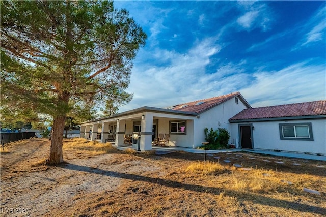 view of back of house