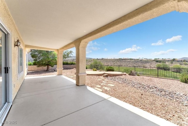 view of patio