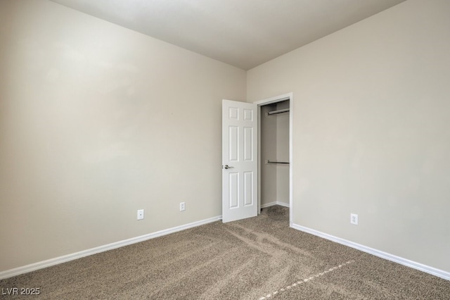 unfurnished bedroom with carpet