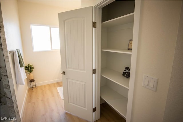 view of closet