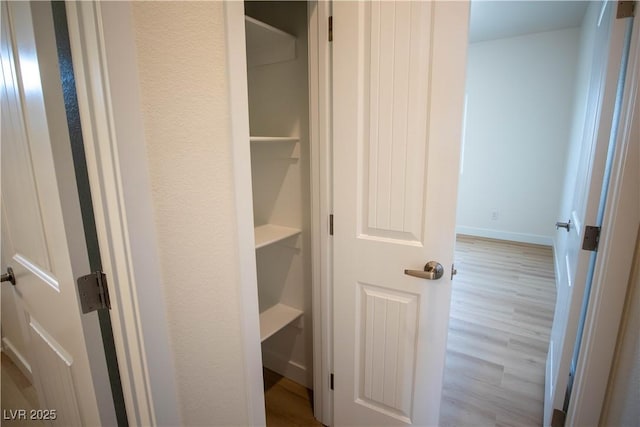 view of closet