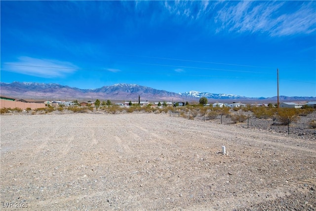 5821 Genoa Ave, Pahrump, NV 89060 - property view of mountains