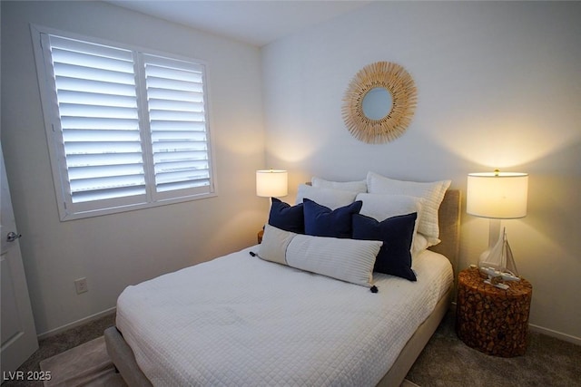 bedroom featuring carpet floors