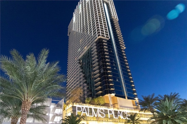 4381 W Flamingo Rd Unit 2903, Las Vegas, NV 89103 - view of property at night