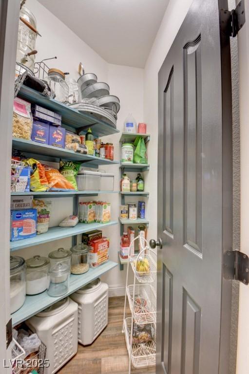 view of pantry