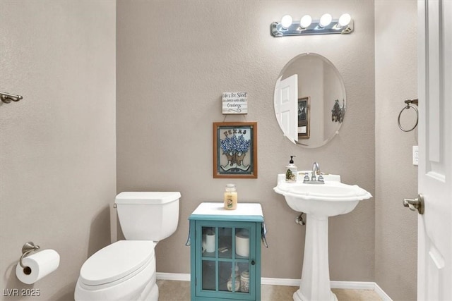 bathroom with toilet