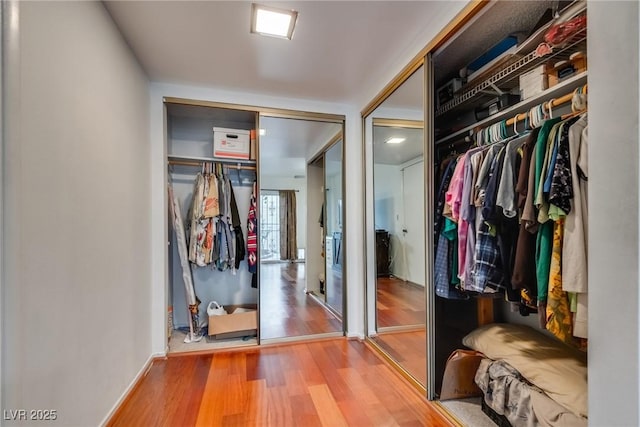 view of closet