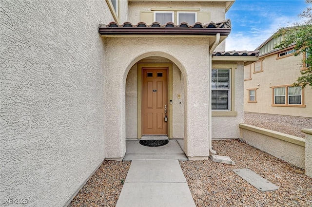 view of property entrance