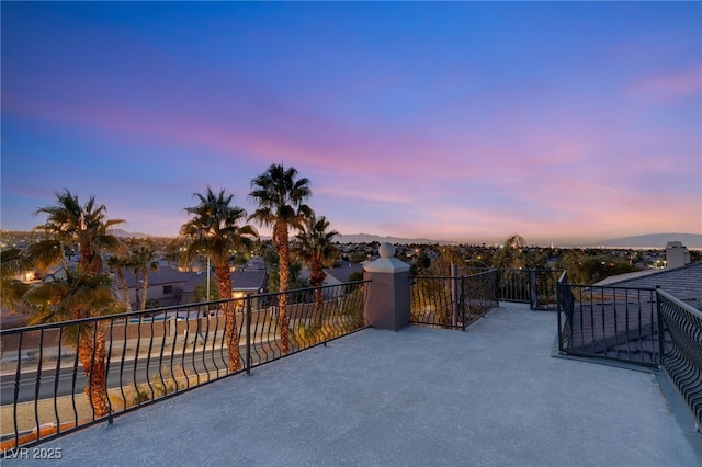 609 China Doll Pl, Henderson, NV 89012 - view of patio terrace at dusk