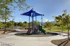 view of jungle gym