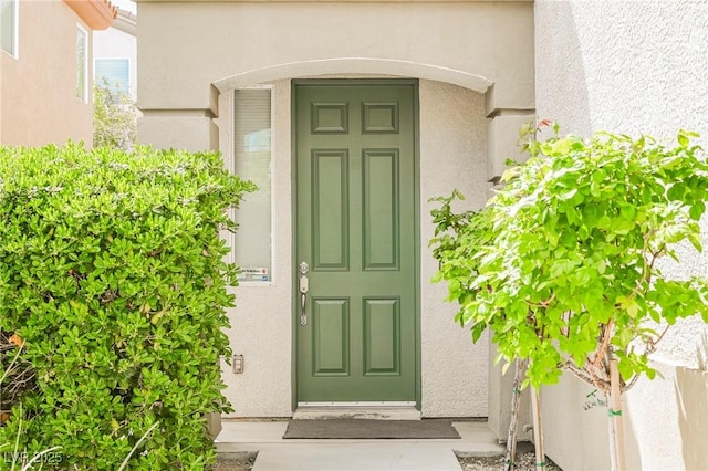 view of property entrance