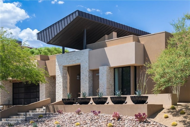 view of rear view of house