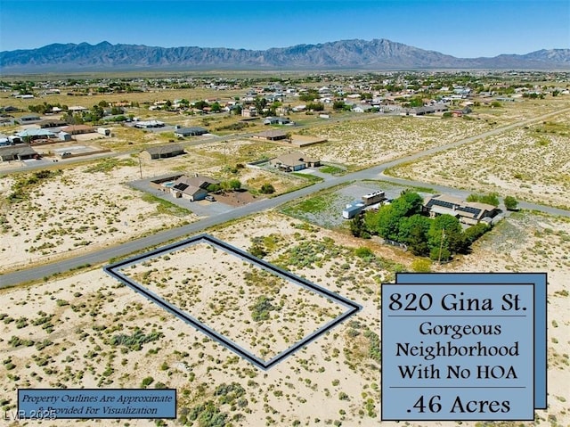 820 Gina St, Pahrump NV, 89048 land for sale