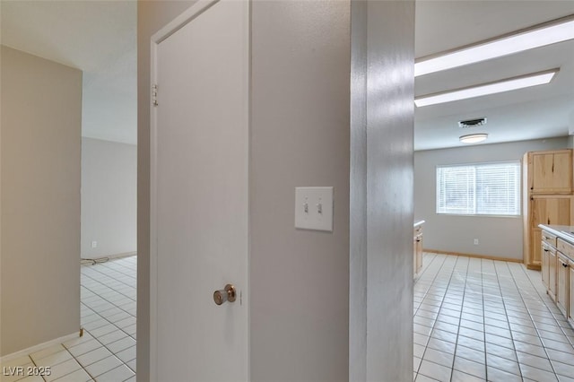 bathroom featuring tile patterned floors