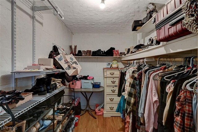 632 D, Boulder City, NV 89005 - spacious closet with light wood-style flooring
