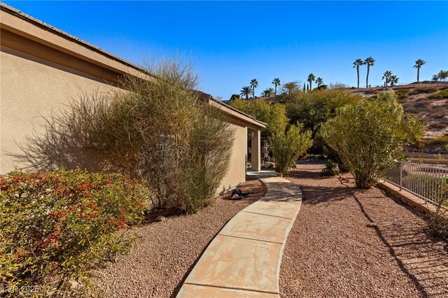 526 Highland View Ct, Mesquite, NV 89027 - view of yard featuring fence