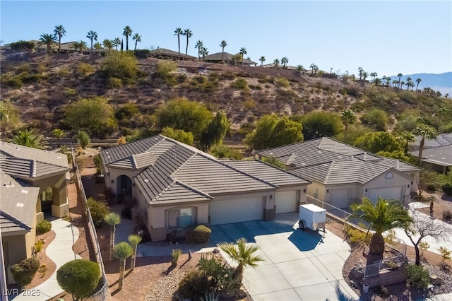 526 Highland View Ct, Mesquite, NV 89027 - drone / aerial view of a mountainous background