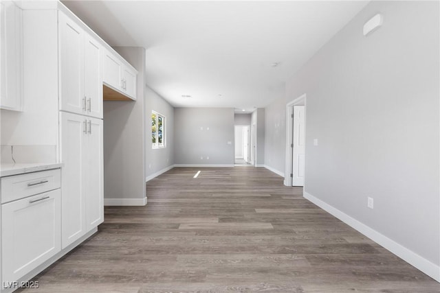 interior space featuring wood-type flooring