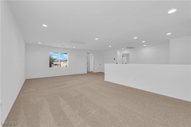 2033 Old Field Ave, North Las Vegas, NV 89081 - unfurnished room with recessed lighting and light colored carpet