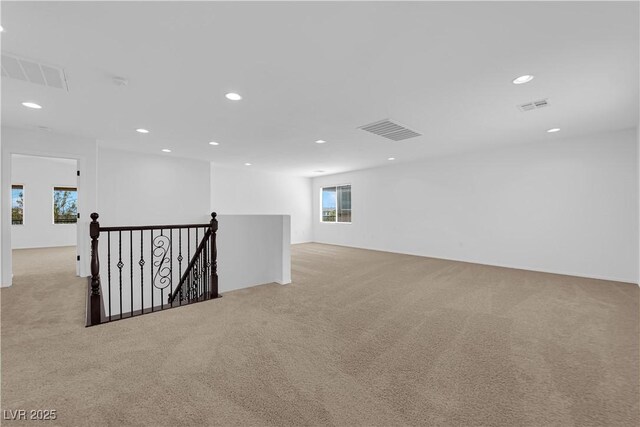 2033 Old Field Ave, North Las Vegas, NV 89081 - spare room with light carpet and recessed lighting