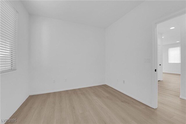 2033 Old Field Ave, North Las Vegas, NV 89081 - empty room featuring light wood-style flooring, recessed lighting, and baseboards
