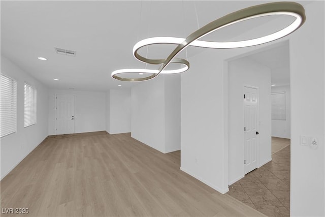 2033 Old Field Ave, North Las Vegas, NV 89081 - spare room with recessed lighting, baseboards, and wood finished floors