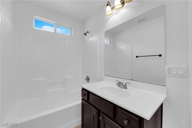 2033 Old Field Ave, North Las Vegas, NV 89081 - bathroom with bathing tub / shower combination and vanity