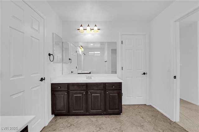 2033 Old Field Ave, North Las Vegas, NV 89081 - bathroom featuring vanity and baseboards