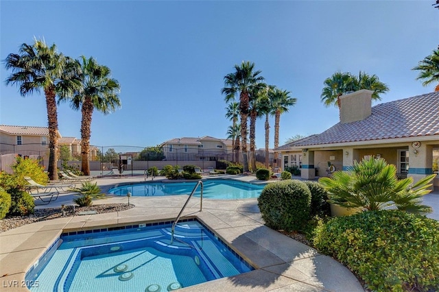 view of swimming pool