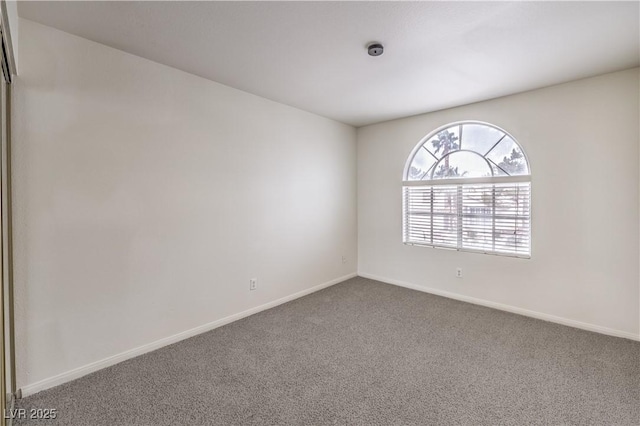 empty room featuring carpet flooring