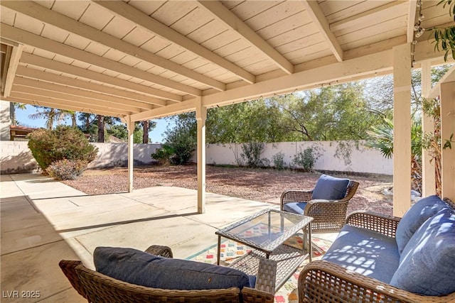 view of patio / terrace