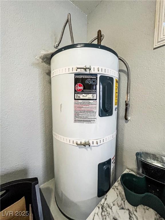 room details with water heater