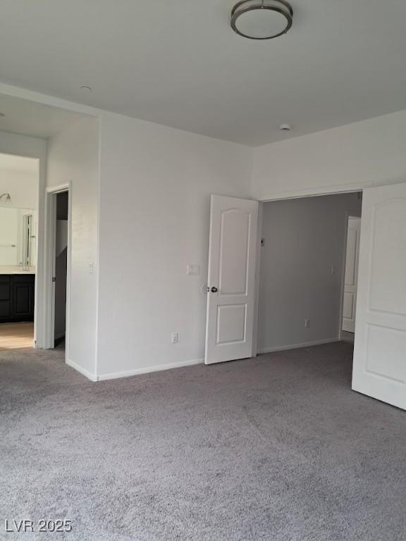 empty room with carpet floors