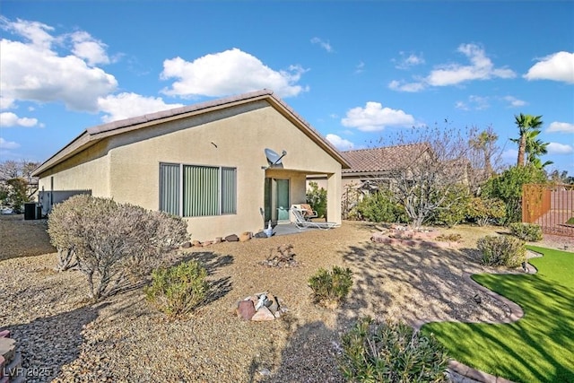 view of rear view of property