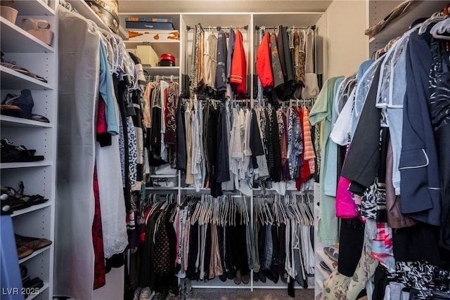 view of spacious closet